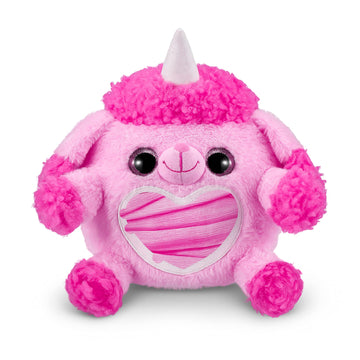 Rainbocorns Puppycorn Rescue (Poodle) By Zuru, Collectible Plush, Stuffed Animal Girl Toys, Surprise Egg, Stickers, Syringe Slime, Ages 3+ For Girls, Children