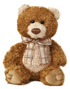 Aurora® Snuggly Bear Brown Sugar™ Stuffed Animal - Comforting Companion - Imaginative Play - 8 Inches