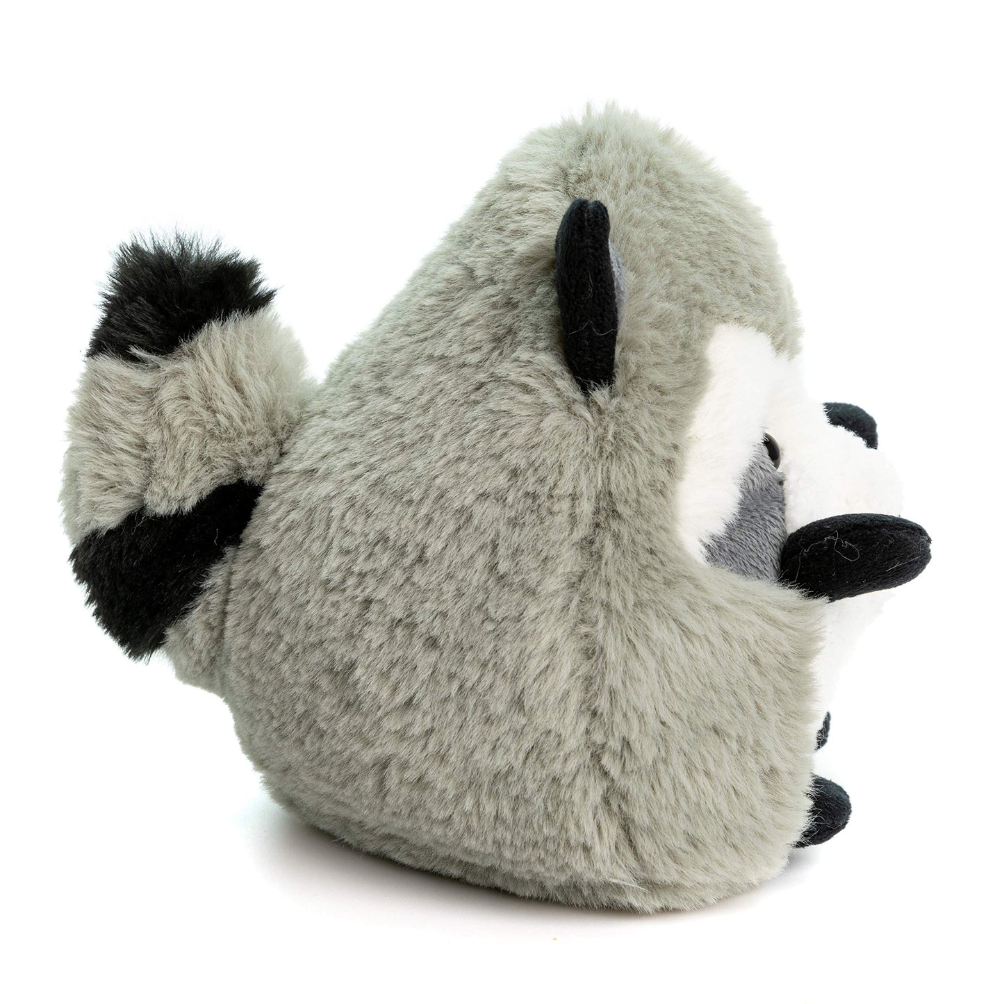 KIDS PREFERRED River The Raccoon Plush Stuffed Animal, 5" Grey & White, Made with Recycled Cotton Materials, Model 39000