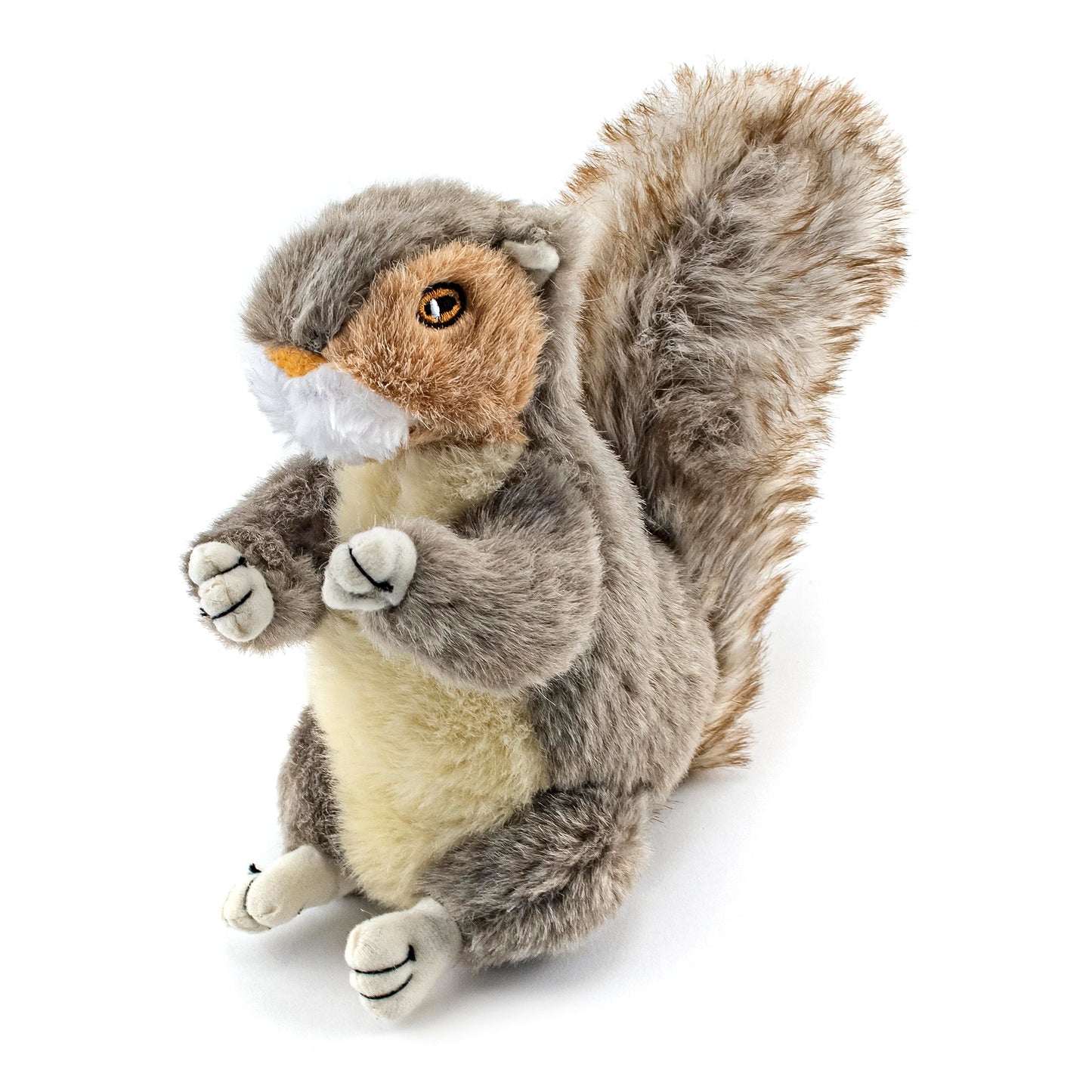 Ruffin' It Plush Dog Toy Squirrel - Large, Multi-Color, Model 7N16272-A