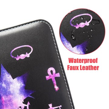 4-Pocket Trading Card Binder for Cards Fits 50 Sleeves up to 400 Cards Waterproof 3 Ring TCG Card Album with Removable Sleeves