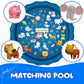 Splashez Mold Free Bath Toys For Babies & Toddlers, Animals No Hole Bath Toys For Kids, Toddler Gift, No Mold Bathtub Water Set For Kids, Pool, Bpa-Free, Safe, Fun, Infant Ages 1 3 6 12 18 Months