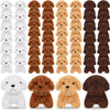Liliful 50 Pcs Puppy Dogs Stuffed Animals Bulk Assorted Mini Dog Doll Soft Fluffy Plush Animal For Kids Baby Girls Boys Back To School Birthday Easter Gifts Party Favor(Multicolored)