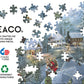 Ceaco - Thomas Kinkade - Holiday - Santa'S Silent Night - 1000 Piece Jigsaw Puzzle