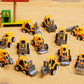 Sosation 108 Pcs Construction Engineering Trucks Small Digger Truck Toys Pull Back Vehicles Mini Excavator Toys Car Set For Kids