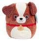 Squishmallows 10' Sassafras The St. Bernard Dog - Officially Licensed Kellytoy Plush - Collectible Soft & Squishy Puppy Stuffed Animal Toy - Add To Your Squad - Gift For Kids, Girls & Boys - 10 Inch