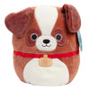 Squishmallows 10" Sassafras St. Bernard Dog Plush - Soft Brown Collectible Toy for Kids, Girls & Boys - Official Kellytoy