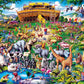 Masterpieces 1000 Piece Jigsaw Puzzle For Adults, Family, Or Youth - Noah'S Ark - 19.25''X26.75''