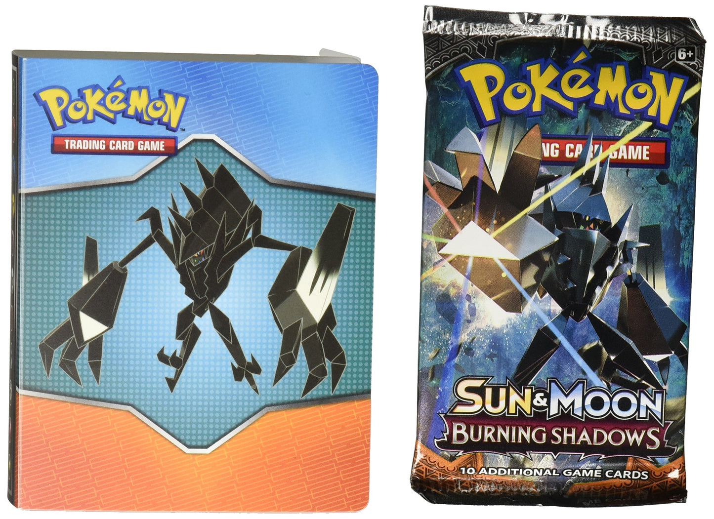Sun & Moon (Burning Shadows) Sm3 Mini Collector'S Album, Holds 60 Cards(With Bonus Booster Pack , May Vary)