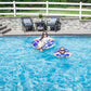 Poolmaster Mommy And Me Inflatable Baby Pool Float And Swimming Pool Lounge, 2 Piece Set, Blue