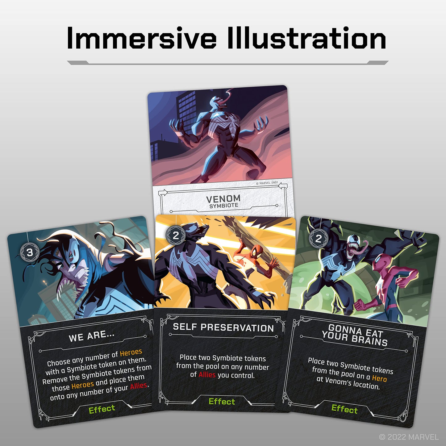Ravensburger Marvel Villainous: We are Venom Game Expansion - Ages 12+, Cardboard, Model 60001988