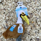 Spunky Pup Clean Earth Plush Pelican - Large, Brown, Made from 100% Recycled Water Bottles, Model 7206