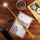 Light Up Magic Wizard Wand Rechargeable Illuminating Golden Wands For Witches Kids Boys Girls Party Gift, Ear