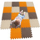 Mqiaoham Baby Play Mats For Floor Playmat Eva Puzzles 3D Jigsaws Children Toddler Playmats And Gyms Workout Mat Foam Tiles Jigsaw Puzzle Plays Soft Toys Babies Activity Orange Coffee Beige 102106110