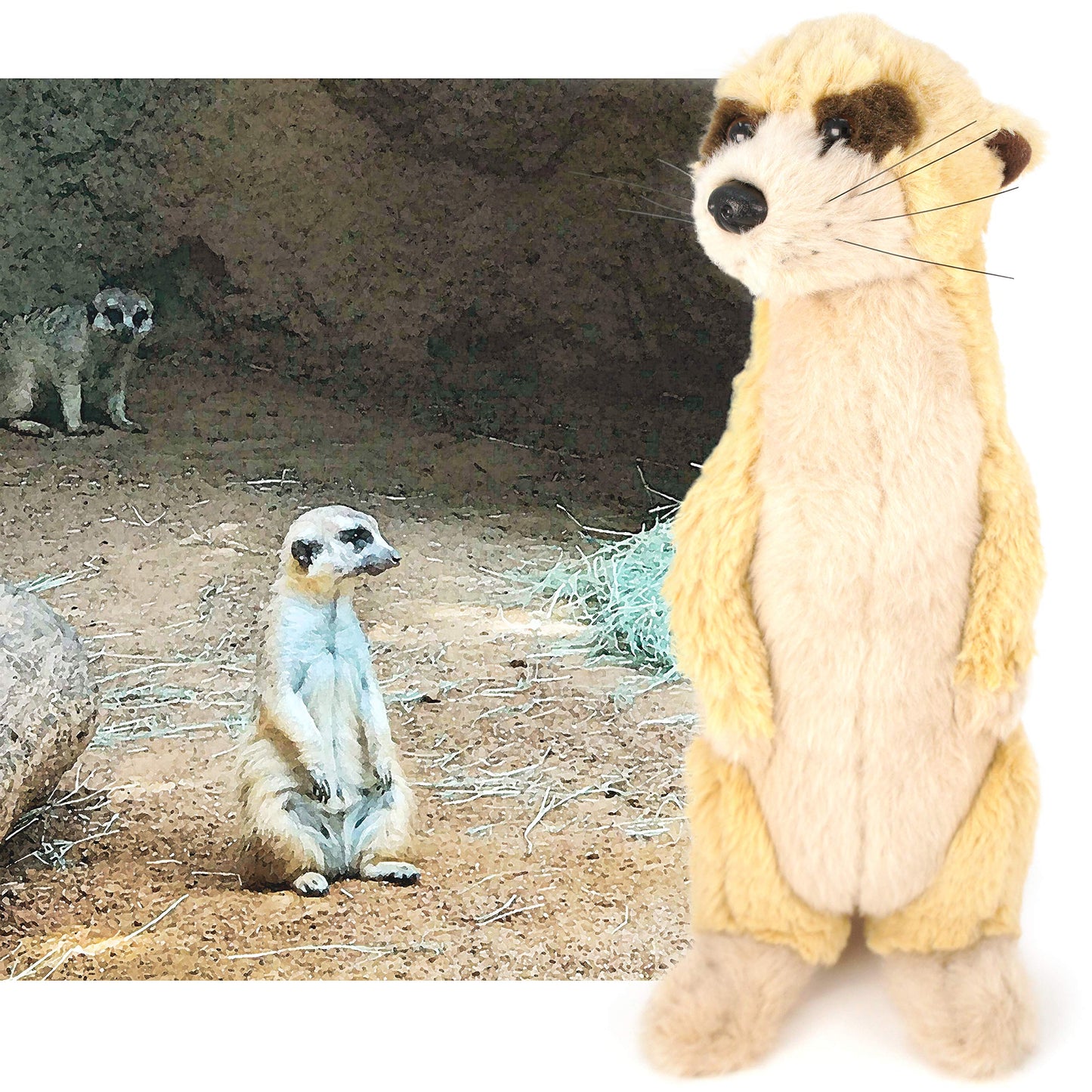 Tigerhart Mimi The Meerkat - 10 Inch Stuffed Animal Plush