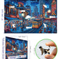 500 Piece Jigsaw Puzzles For Adults, Street Vintage Night Scene With Musicians Puzzle For Adults - Hard Unique Difficult Challen