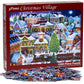 Vermont Christmas Company 1000 Piece Christmas Village Jigsaw Puzzle - Copper Material, Festive Holiday Design