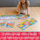 The Learning Journey: Puzzle Doubles - Giant Abc & 123 Train Floor Puzzles - Large Floor Puzzles For Kids Ages 3-5 - Award Winning Toys