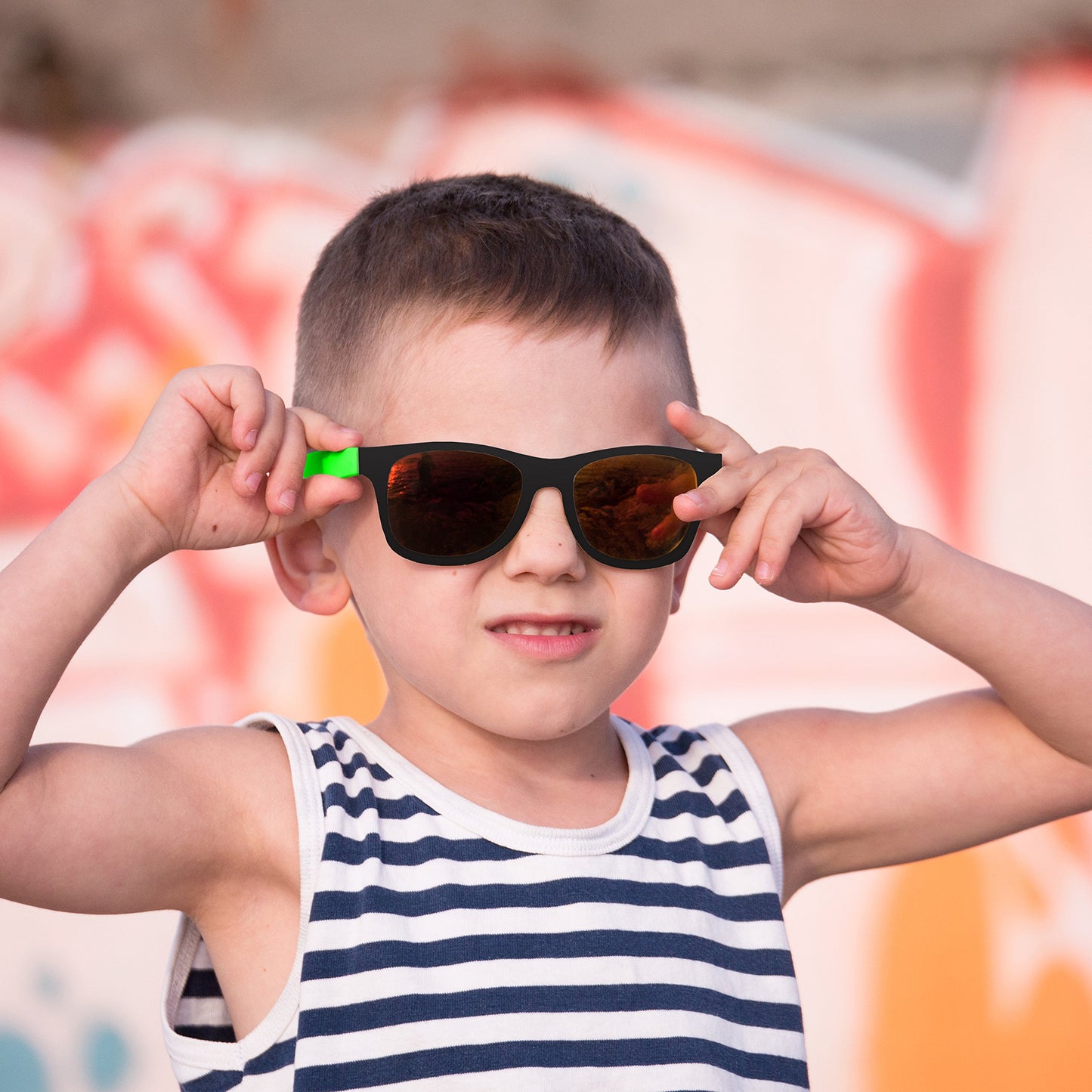 24 Pack 80s Style Neon Party Sunglasses - Fun Gift, Party Favors, Party Toys, Goody Bag Favors