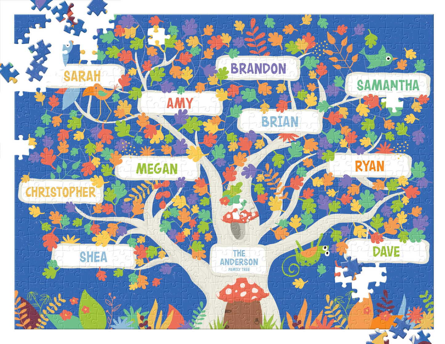 My Family Tree Personalized Puzzle - 500 Pieces - I See Me! - I See Me!