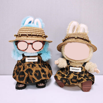 Clothes for Labubu  Handcrafted Set for 15cm/17cm Doll  enhanced Doll Outfit with Accessories  4 Piece Stylish Clothes for Labubu Accessories