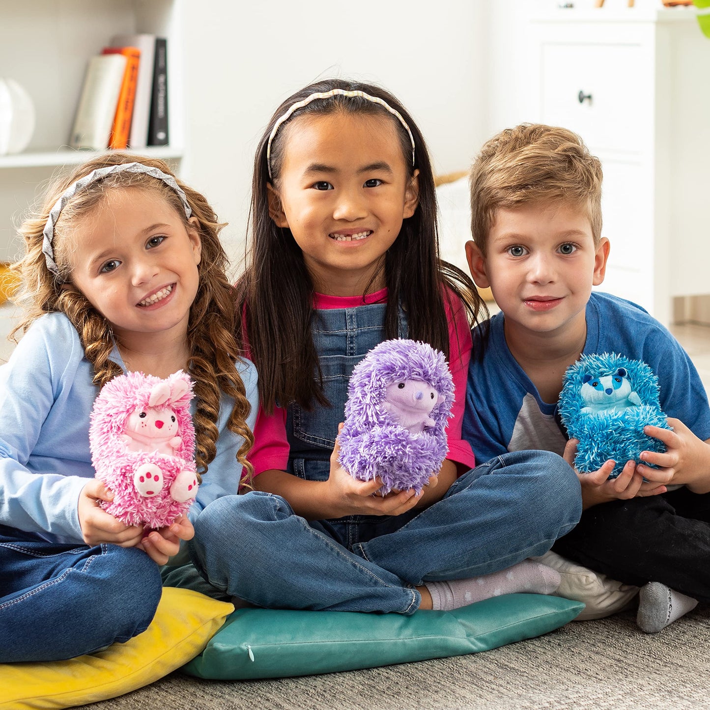 Curlimals Bibi The Bunny - Interactive, Animated, Talking, Giggling Toy Pet, Over 50 Sounds, 5'' Plush - New 2023 - Best Birthda
