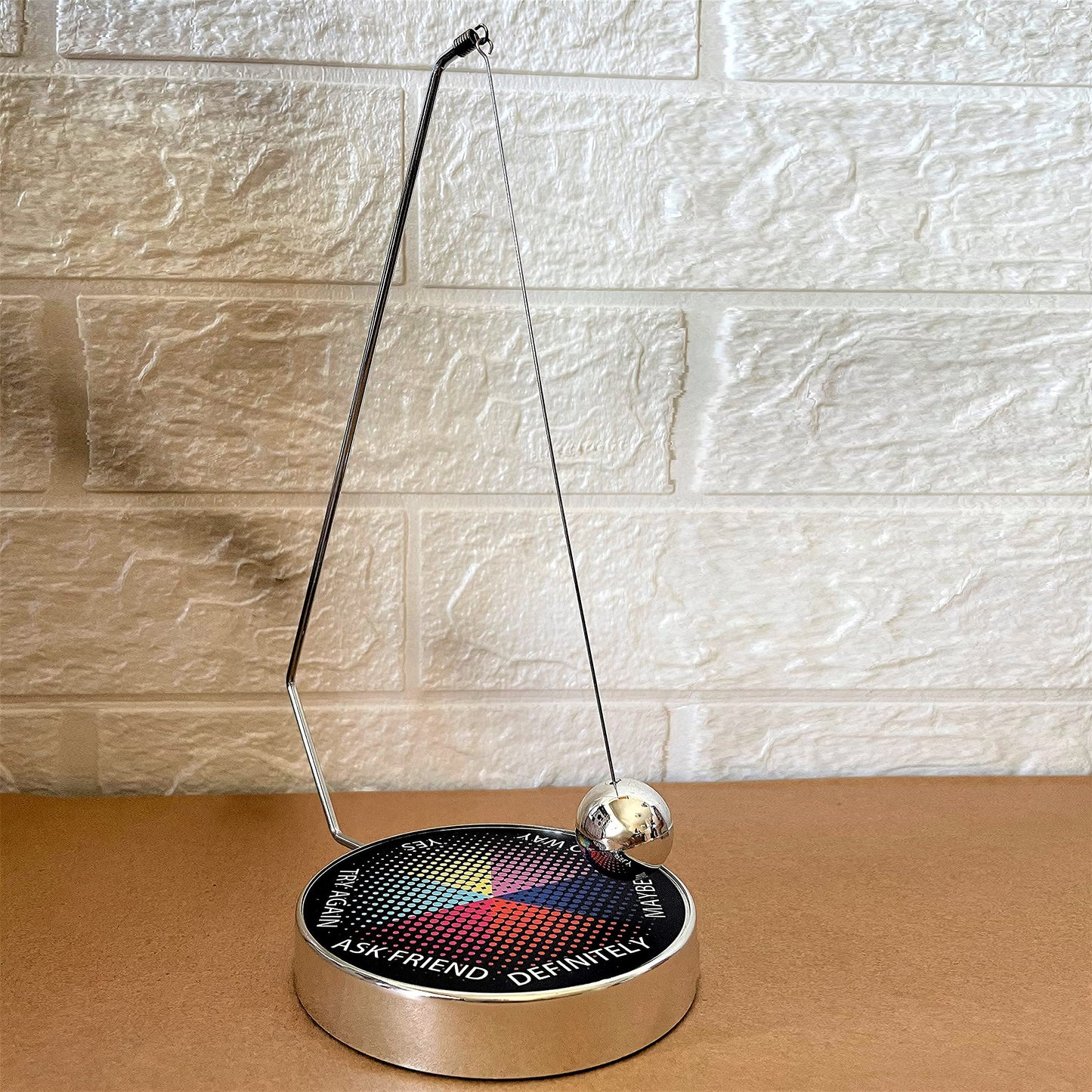 Magnetic Decision Maker Swing Pendulum Office Desk Decoration Toy,Novelty Gadget Gift