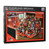 Youthefan Nfl Cleveland Browns Purebred Fans 500Pc Puzzle - A Real Nailbiter