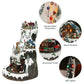 MOMENTS IN TIME Animated Ski Resort Christmas Village, 20.5”H, LED Lights, Music & Moving Train, Hand-Painted Resin, Model NM-X16038AA