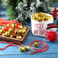 Gejoy 48 Pcs Christmas Bell Necklaces Large Jingle Gold Bell Necklaces for Craft Holiday Party Supplies