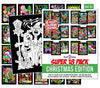 Super Pack of 18 Fuzzy Velvet Coloring Posters (Christmas Edition) - Excellent Family Time Craft Project to Share and Color - Al