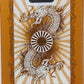 Karnival Bicycle Ryujin Deck Playing Cards 2nd Edition - Yellow, Plastic-coated Paper