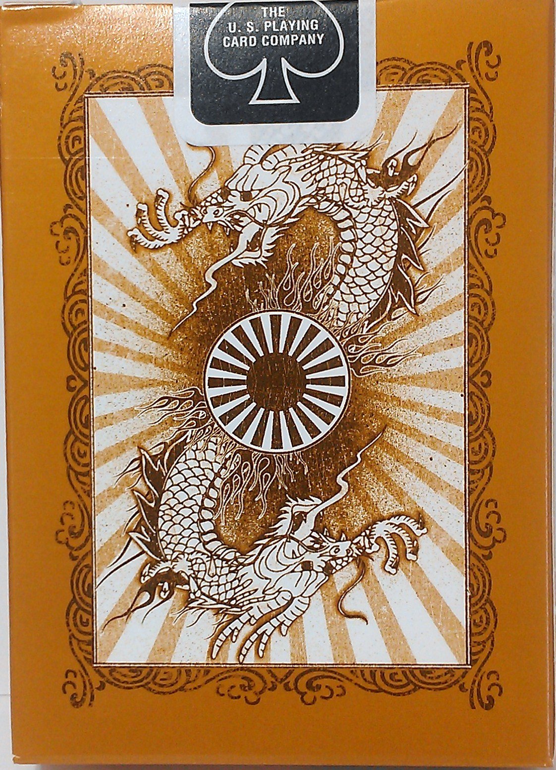 Karnival Bicycle Ryujin Deck Playing Cards 2nd Edition - Yellow, Plastic-coated Paper