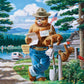 Masterpieces Puzzle Set - 4-Pack 100 Piece Jigsaw Puzzle For Kids - Smokey Bear 4-Pack - 8''X10''