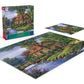 Ceaco 500 Piece Jigsaw Puzzle - Arturo Zarraga Cottage by The River - Multicolor - 24 x 18 - Cardboard - Model 2401-10