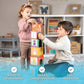 Play Brainy Farm Animal Sorting and Stacking Toys for Toddlers Ages 1-3 - 6 Sets of Animal Stacking Blocks Toddler Toys for Girl