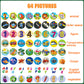 Baby Educational Projector Toddler Toys, Kids Toy Flashlight Projector For Girls And Boys With Dinosaurs Numbers 26 Letter Multi-Theme, Ideal Baby Toy For Learning Nightlight Cognition Bedtime