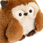 Kids Preferred Sustain A-Mals Hoot The Owl Stuffed Animal Plush, Made With Recycled Materials, 5 Inches