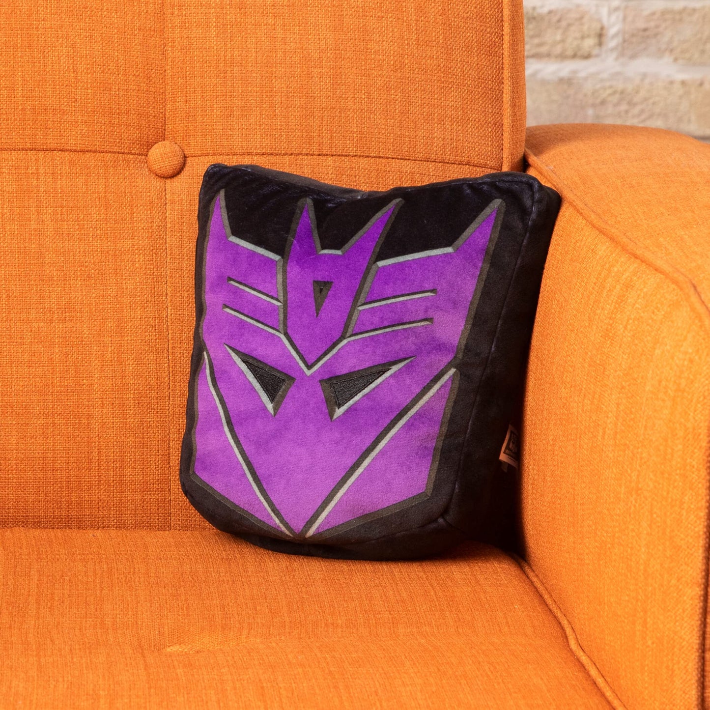 Club Mocchi-Mocchi Transformers Decepticon Plush Toy - 9-Inch Squishy Plush - Purple - T12836