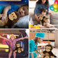 DolliBu Monkey Plush - Super Soft Stuffed Animal  Cute Brown Wildlife Animal Plush  Adorable Fluffy Stuffed Animal for Boys and Girls  Stuffed Zoo Animals Plush Gift for Babies  Kids  mature-themeds - 9 Inch