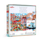 eeBoo 1000-Piece Venice Open Market Jigsaw Puzzle - Sturdy Cardboard, Minimal Dust, Perfect for Adults and Families