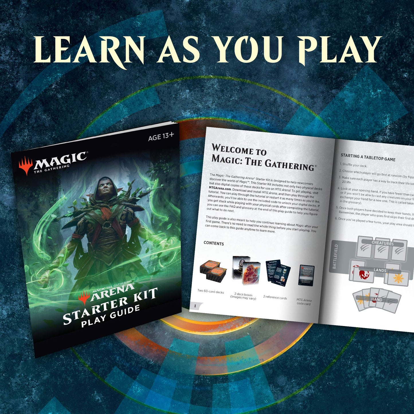Magic: The Gathering Arena Starter Kit | 2 Starter Decks | MTG Arena Code Card