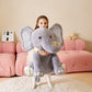 Tumyay Giant Elephant Stuffed Animal Plush Soft Toy,Large Jumbo 25'' Cute Big Size Huge Fluffy Plushy Fat Plushie,Birthday Gifts