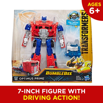 Transformers: Bumblebee Movie Toys, Energon Igniters Nitro Bumblebee Action Figure - Included Core Powers Driving Action - Toys
