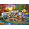 Roseart - Kodak Premium - Shiny Happy Campers - 1000 Piece Jigsaw Puzzle For Adults