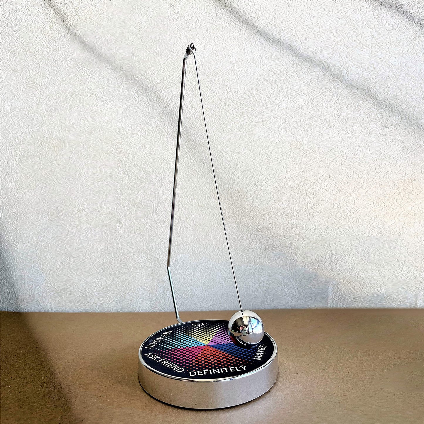 Magnetic Decision Maker Swing Pendulum Office Desk Decoration Toy,Novelty Gadget Gift