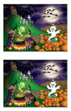 Beistle S00909AZ2 Halloween Insta-Mural 2 Piece, Multicolored