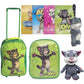 Relsy Talking Tom And Friends Ultimate Gift Set - Includes Luggage Case, Backpack, 10 Inch Talkback Plush, 6 Inch Keyring, Colou