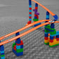 Mega-Track Connector: (4 Pack) Transform Your Hot Wheels Adventures With Mega Blocks Compatibility - Ideal For Toddlers To Build
