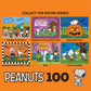 RoseArt Peanuts Happy Halloween 100-Piece Jigsaw Puzzle for Kids & Adults - Multi-Colored, Model 8674ZZB, Paper Material